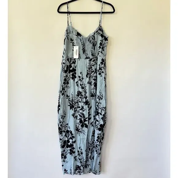 Reformation Womens Pennington Floral Print Dress Beatriz Size 12 NWT - Picture 5 of 11